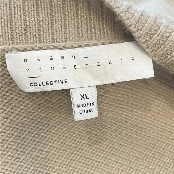 Osman Yousefzada Collective x RTR Multi Knit Cardigan, XL - Picture 2 of 6